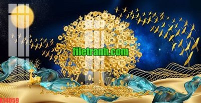 File PSD File gốc in tranh nền tường tổng hợp K74059 (nguyên bản) cho thiết kế