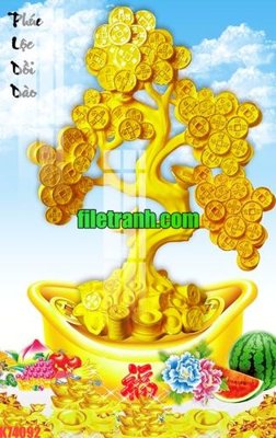 Tải file File gốc in tranh nền tường tổng hợp K74092 (gốc) in ấn chất lượng