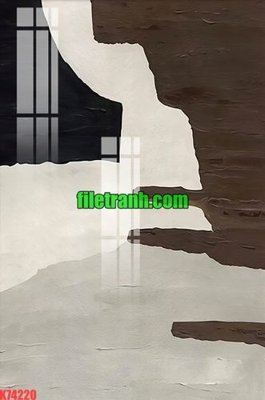 File tranh File gốc in tranh nền tường tổng hợp K74220 (gốc) in trên kính