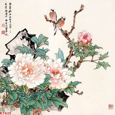 File tranh in tráng gương File gốc in tranh tổng hợp K7425 (siêu nét)