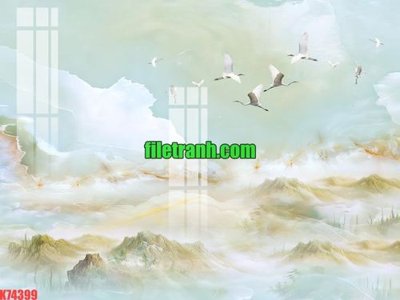 File tranh quảng cáo File gốc in tranh nền tường tổng hợp K74399 (file gốc) chuyên nghiệp