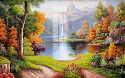 File gốc in ấn File gốc in tranh tổng hợp K7448 chuẩn màu CMYK