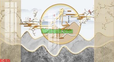 File gốc File gốc in tranh nền tường tổng hợp K74735 (in lụa) cao cấp