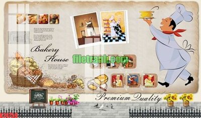 File ảnh File gốc in tranh nền tường tổng hợp K74759 (gốc) cho trang trí nhà hàng