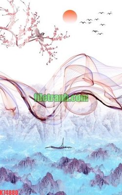 File tranh File gốc in tranh nền tường tổng hợp K74880 (gốc) chủ đề trẻ em