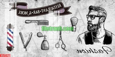 File in trần File gốc in tranh nền tường tổng hợp K75021 (bản gốc) trời sao