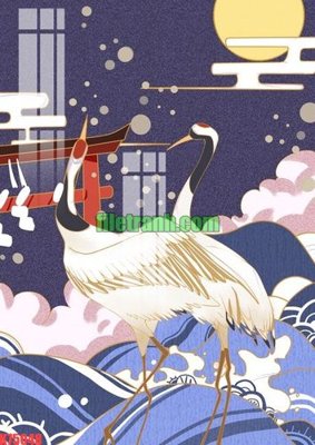 File in trần File gốc in tranh nền tường tổng hợp K75048 (bản gốc) hoa văn