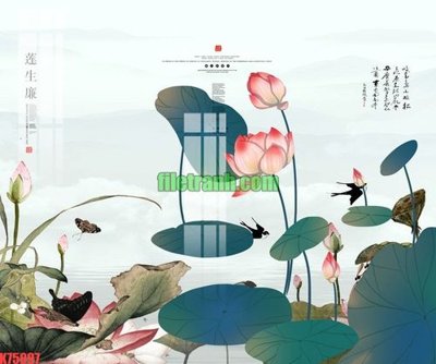 File tranh File gốc in tranh nền tường tổng hợp K75097 (ảnh gốc) sắc nét hoàn hảo