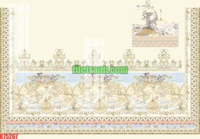 File in trần File gốc in tranh nền tường tổng hợp K75267 (file gốc) xuyên sáng