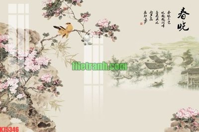 File tranh File gốc in tranh nền tường tổng hợp K75346 (ảnh gốc) độ nét vượt trội