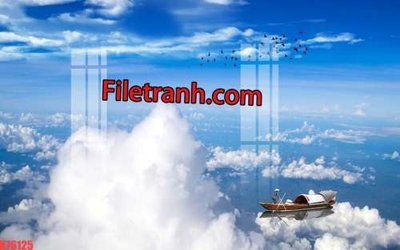 Tải file File tranh gốc dán tường hươu nai sừng K76125 (gốc) để in ấn ngay