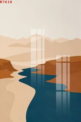 File gốc File gốc in tranh tổng hợp K7618 (chủ đề hiện đại) trang trí