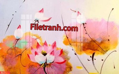 Download file gốc File tranh gốc dán tường hươu nai sừng K76240 (độ nét cao)