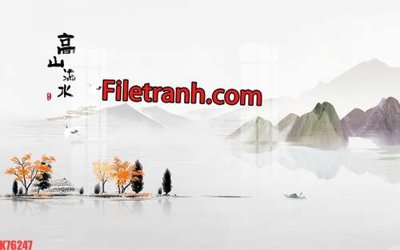 File gốc File tranh gốc dán tường hươu nai sừng K76247 (in mica) cắt laser