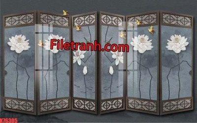 File tranh gốc File tranh gốc dán tường hươu nai sừng K76305 (bản đẹp) độc quyền