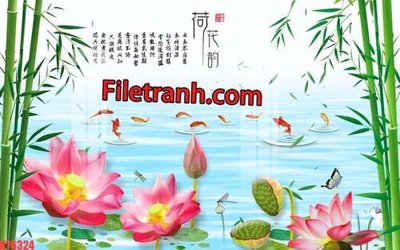 File tranh File tranh gốc dán tường hươu nai sừng K76324 (gốc) chủ đề thành phố