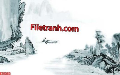 Download file tranh PSD File tranh gốc dán tường hươu nai sừng K76585 để chỉnh sửa