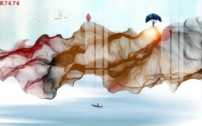 File gốc in ấn File gốc in tranh tổng hợp K7676 chuẩn màu CMYK