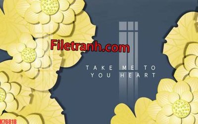 File tranh File tranh gốc dán tường hươu nai sừng K76818 (ảnh gốc) độc quyền