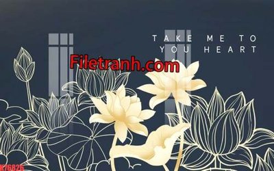 File tranh File tranh gốc dán tường hươu nai sừng K76826 (bản gốc) in canvas