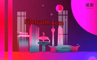 File ảnh File tranh gốc dán tường hươu nai sừng K76840 (gốc) in backdrop sự kiện