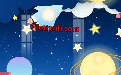 Tải file gốc in lụa File tranh gốc dán tường hươu nai sừng K76864 siêu nét