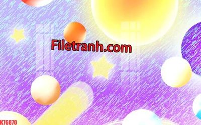 Tải file gốc File tranh gốc dán tường hươu nai sừng K76870 dùng cho in ấn