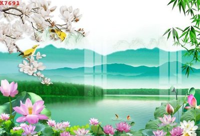 File gốc File gốc in tranh tổng hợp K7691 (in ấn) không giới hạn