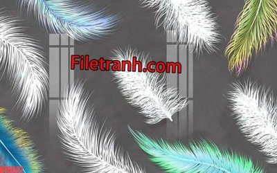 File in ấn File tranh gốc dán tường hươu nai sừng K76937 (bản gốc) sắc nét