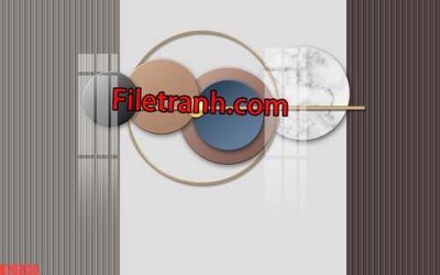 File PSD File tranh gốc dán tường hươu nai sừng K76938 (nguyên gốc) chất lượng cao