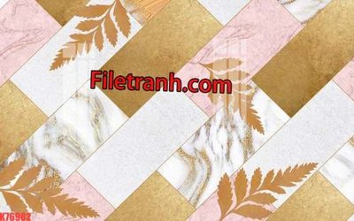 Download file File tranh gốc dán tường hươu nai sừng K76982 (gốc) in mica đèn LED