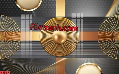 File ảnh File tranh gốc dán tường hươu nai sừng K77033 (gốc) in quảng cáo ngoài trời