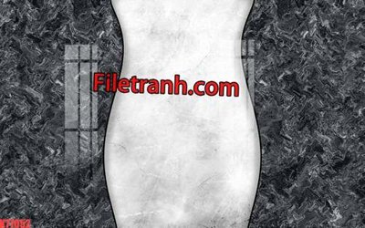 File gốc in ấn File tranh gốc dán tường hươu nai sừng K77052 chất lượng vượt trội