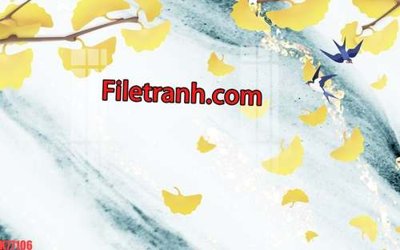 Tải file gốc File tranh gốc dán tường hươu nai sừng K77106 (in bạt) quảng cáo