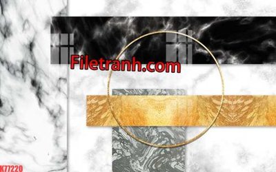 File in lụa File tranh gốc dán tường hươu nai sừng K77220 (hoa văn) File tranh gốc dán tường hươu nai sừng K77220