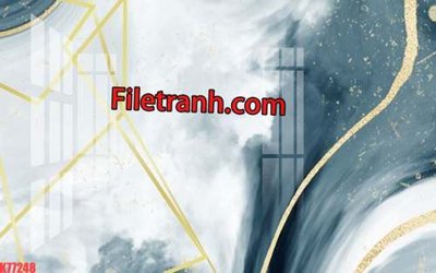 Hình ảnh file gốc File tranh gốc dán tường hươu nai sừng K77248 (chất lượng cao)