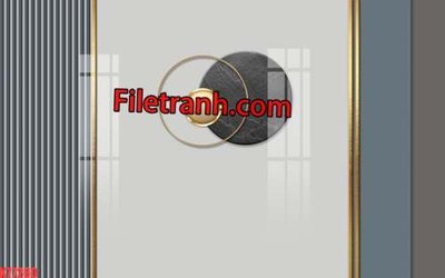 Tệp tin gốc File tranh gốc dán tường hươu nai sừng K77260 (chất lượng) File tranh gốc dán tường hươu nai sừng K77260