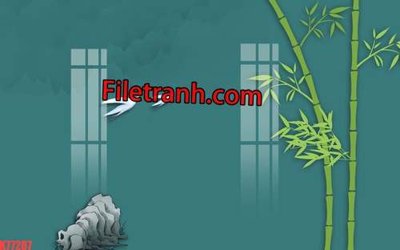 Hình ảnh file gốc in trần nhà File tranh gốc dán tường hươu nai sừng K77287