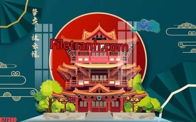 Download file File tranh gốc dán tường hươu nai sừng K77380 (chuẩn in) File tranh gốc dán tường hươu nai sừng K77380