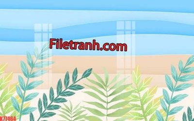 File ảnh File tranh gốc dán tường hươu nai sừng K77464 (gốc) in Hiflex