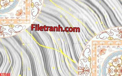 Tải file gốc File tranh gốc dán tường hươu nai sừng K77508 (để in lụa)