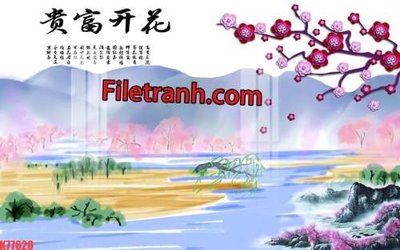 Tệp tin gốc File tranh gốc dán tường hươu nai sừng K77620 (chất lượng cao) File tranh gốc dán tường hươu nai sừng K77620