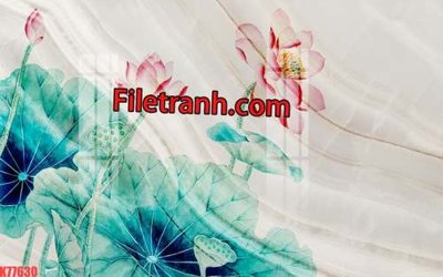 File tranh File tranh gốc dán tường hươu nai sừng K77630 (bản gốc) treo quán cafe