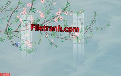 Tải về file gốc File tranh gốc dán tường hươu nai sừng K77654 (dùng cho in quảng cáo)