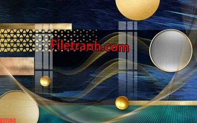 File tranh gốc File tranh gốc dán tường hươu nai sừng K77784 (bản quyền) độc đáo