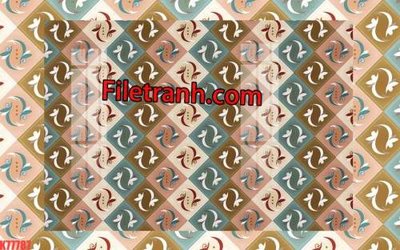 File in trần File tranh gốc dán tường hươu nai sừng K77787 (bản gốc) bầu trời