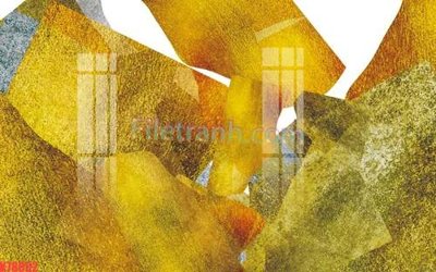 File gốc File tranh gốc dán tường đẹp K78052 (in tráng gương) sang trọng