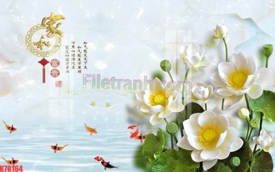 File gốc File tranh gốc dán tường đẹp K78164 (in tráng gương) ốp tường