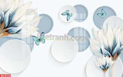Tải file gốc File tranh gốc dán tường đẹp K78305 (bản PSD) chỉnh sửa được