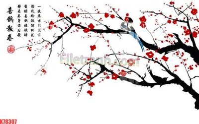 Cung cấp file tranh gốc File tranh gốc dán tường đẹp K78307 độc quyền